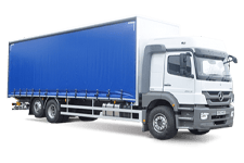 Car Hire Bathgate - 26 Tonne Curtain Side Lorry - Truck hire Bathgate